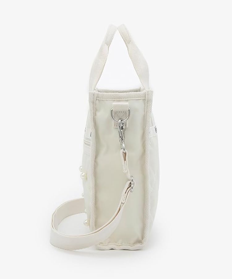 希少　LeSportsac MINI N/S TOTE W/ PEARLS MINI N/S TOTE W/ PEARLS/スターライトパール / LeSportsac